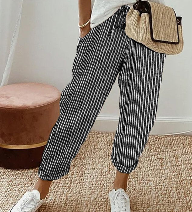 Colette - Pantalon Fluide Confort Élégant