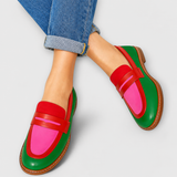 Sophie | Mocassins Décontractés Contrastés