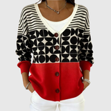 Émilie | Cardigan Douillet En Maille Boutonné