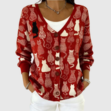 Chloé | Cardigan Douillet En Maille Boutonné