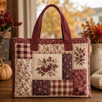Sac Artisanal - Patchwork aux baies d'automne