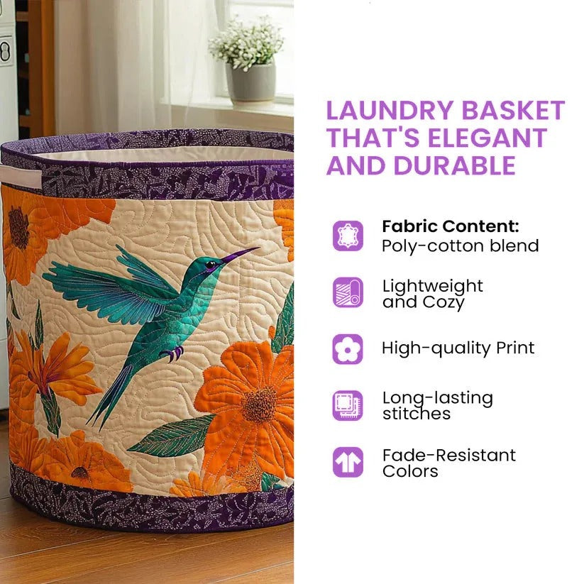 Panier à linge matelassé - Récolte d'automne, vue 2