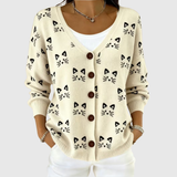 Sidonie | Cardigan Douillet En Maille Boutonné