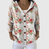 Élise | Cardigan Douillet En Maille À Capuche
