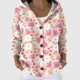 Aurore | Cardigan Douillet En Maille À Capuche
