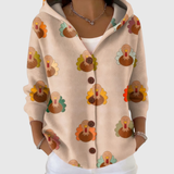 Laure | Cardigan Douillet En Maille À Capuche