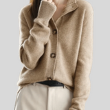 Claire | Cardigan Rétro En Cachemire