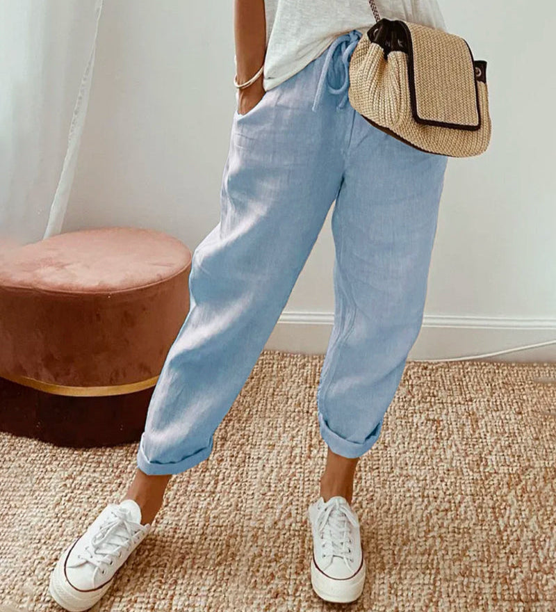Colette - Pantalon Fluide Confort Élégant