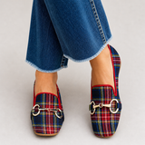 Mélanie | Mocassins à Carreaux