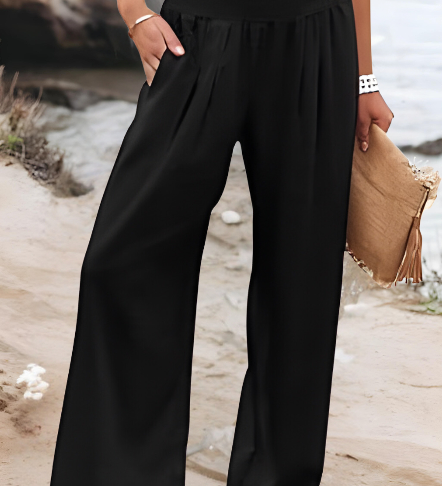 Émeline - Pantalons Large de Plage