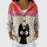 Solène | Cardigan Douillet En Maille À Capuche