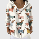 Zoé | Cardigan Douillet En Maille À Capuche