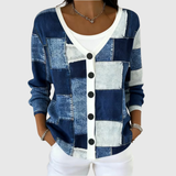 Iris | Cardigan Douillet En Maille Boutonné