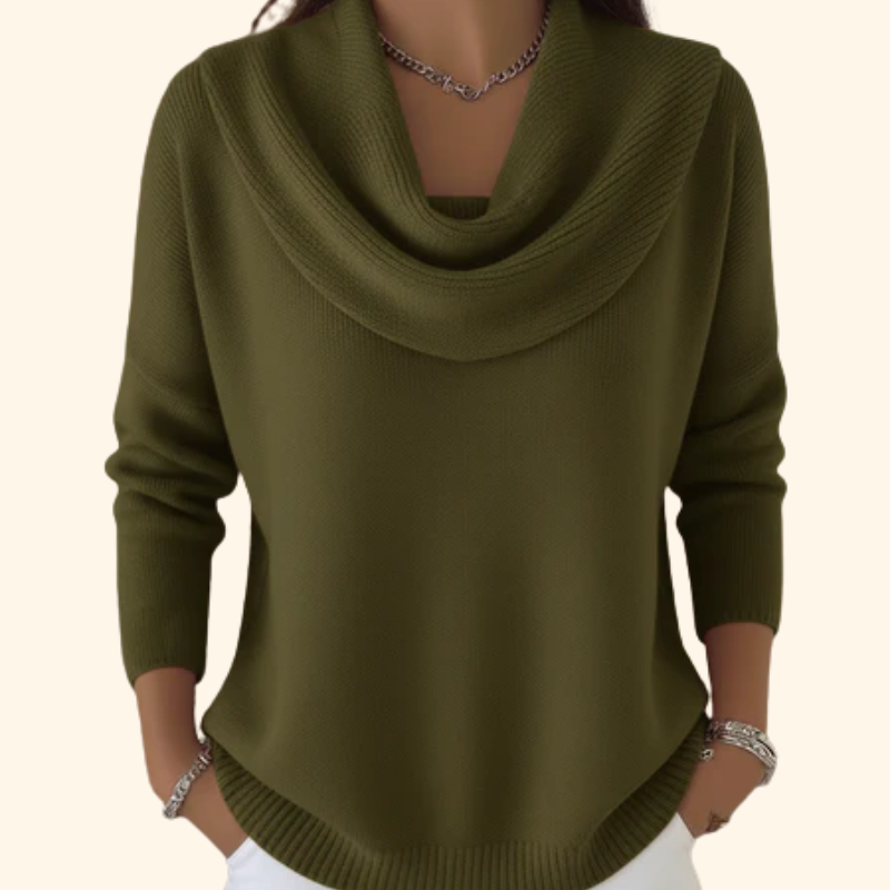 Chloé | Pull à Col Drapé