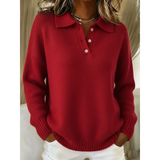 Léa | Pull Polo Doux