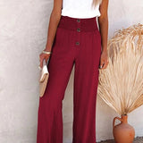 Rosine - Pantalon Taille Haute Détendu