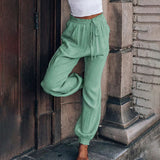 Coralie - Pantalons Élegants à Cordon
