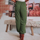 Coralie - Pantalons Élegants à Cordon
