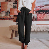 Coralie - Pantalons Élegants à Cordon