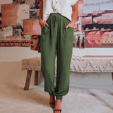 Coralie - Pantalons Élegants à Cordon
