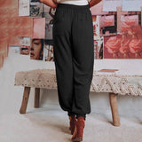 Coralie - Pantalons Élegants à Cordon