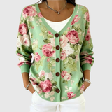 Estelle | Cardigan Douillet En Maille Boutonné