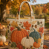Sac Artisanal - Citrouilles, érable et glands