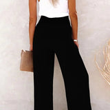 Rosine - Pantalon Taille Haute Détendu