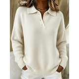 Léa | Pull Polo Doux