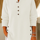 Célestine | Tunique Henley avec Boutons