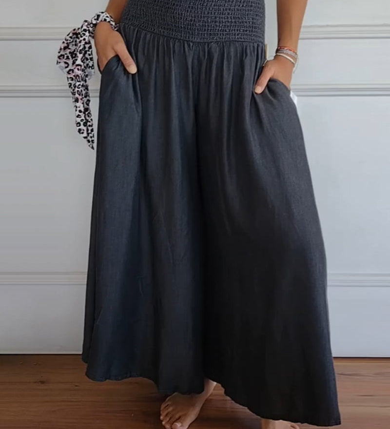 Mireille - Pantalon avec Taille Élastique