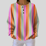 MURIEL - PULL RAYURES MULTICOLORES