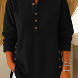 Célestine | Tunique Henley avec Boutons