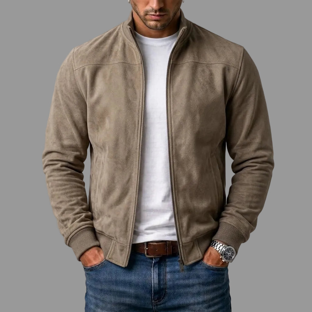 Marco | Veste bomber en suède