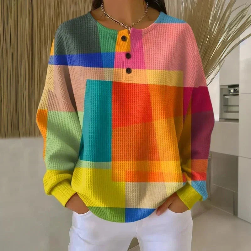 Madeleine | Pull Gofré à Double Couche