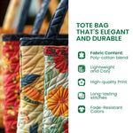 Sac Artisanal - Citrouilles, érable et glands, vue 3