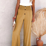 Rosine - Pantalon Taille Haute Détendu