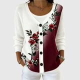 Hélène | Cardigan Douillet En Maille Boutonné