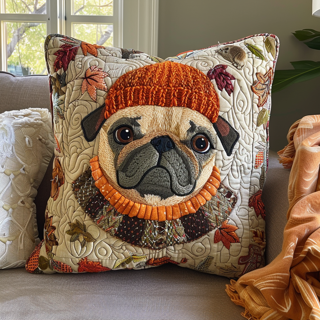 Housse de coussin matelassée - Carlin cosy