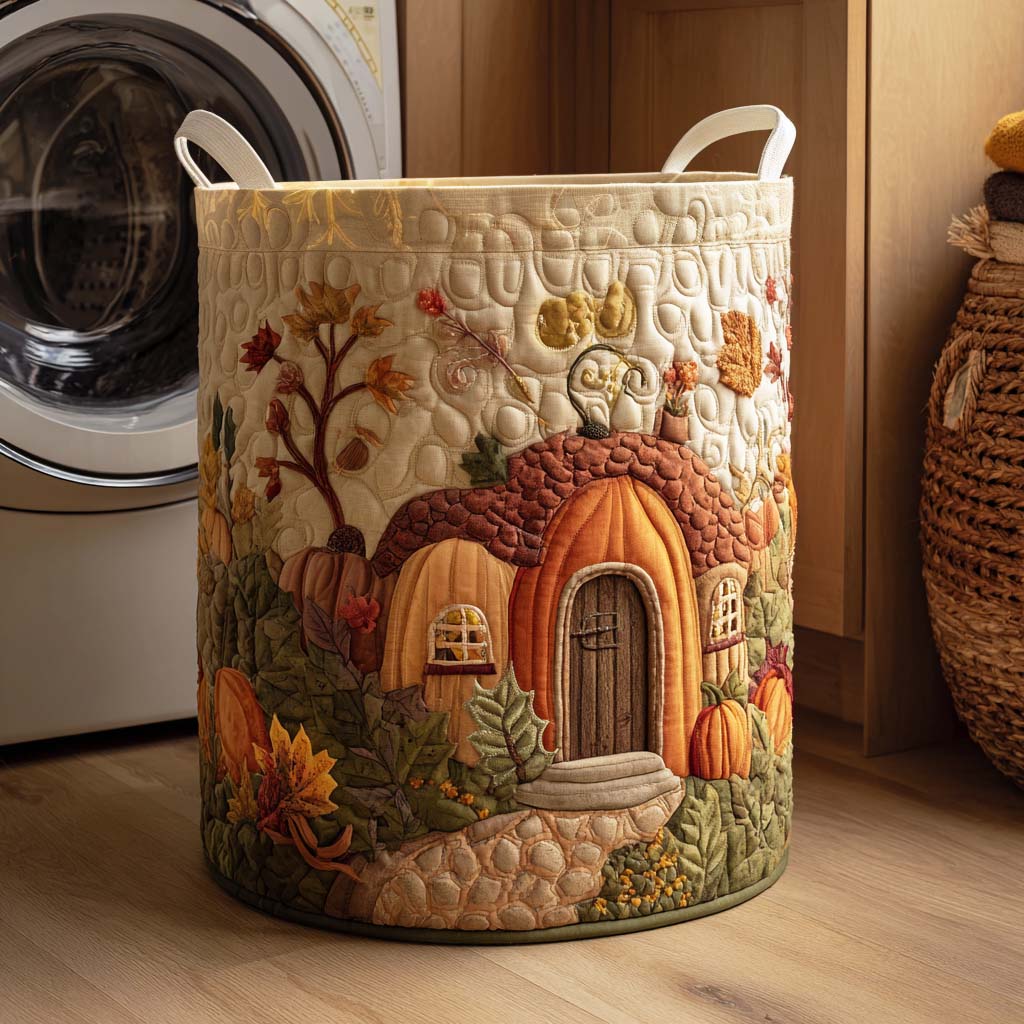 Panier à linge matelassé - Lumière des récoltes