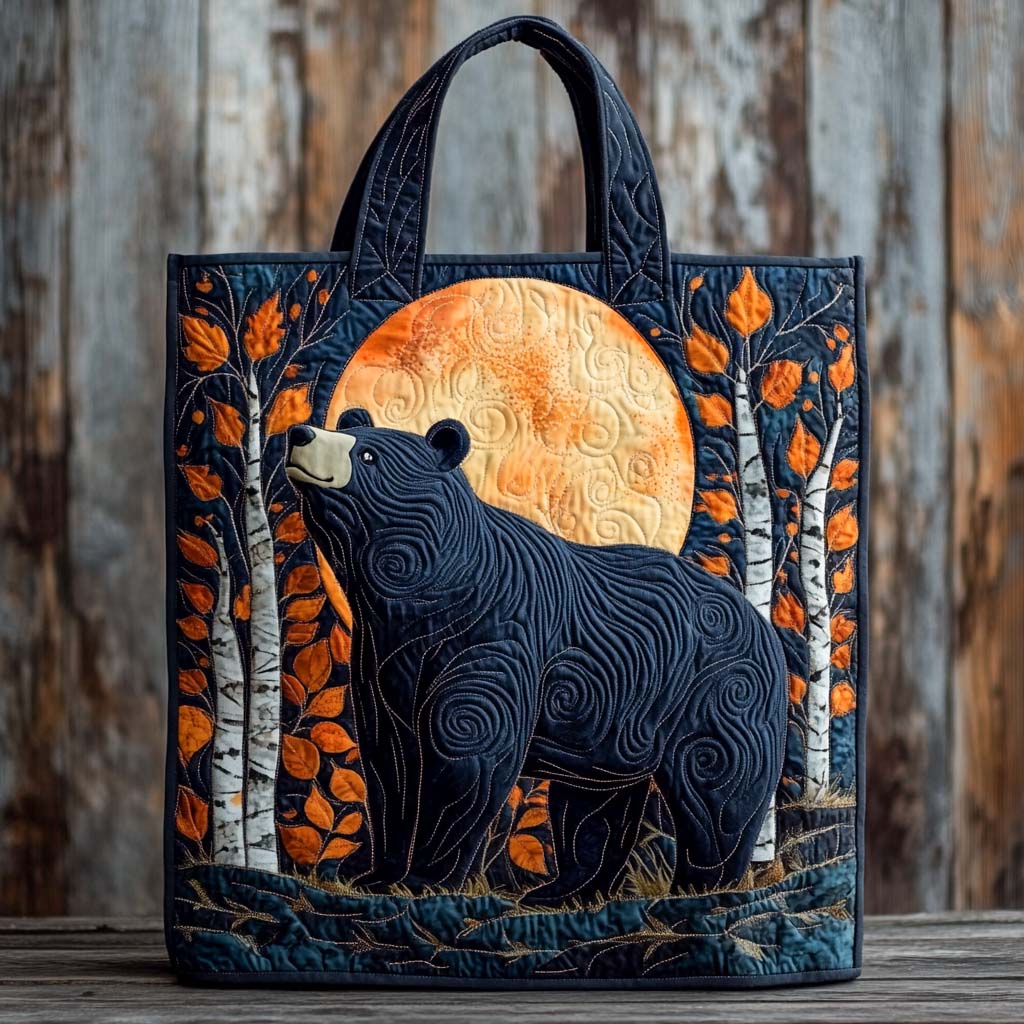 Sac Artisanal - Ours sous la lune