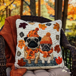 Housse de coussin matelassée - Carlins cosy III