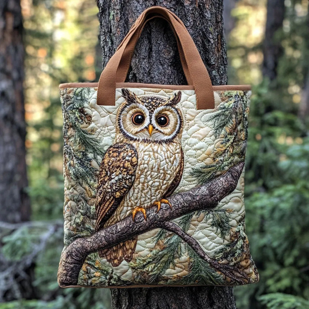Sac Artisanal - Hibou d'automne II