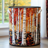 Panier à linge matelassé - Forêt
