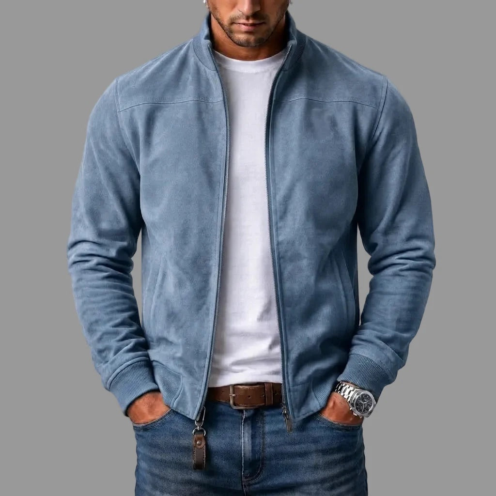 Marco | Veste bomber en suède