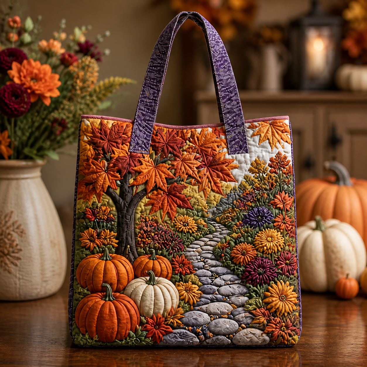 Sac Artisanal - Citrouille et érable