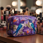 Trousse de toilette matelassée Ailes Colorées – Manon Deauville