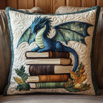 Housse de coussin matelassée - Dragon d'automne II