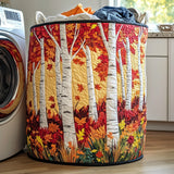 Panier à linge matelassé - Forêt d'automne II