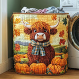 Panier à linge matelassé - Vache des récoltes